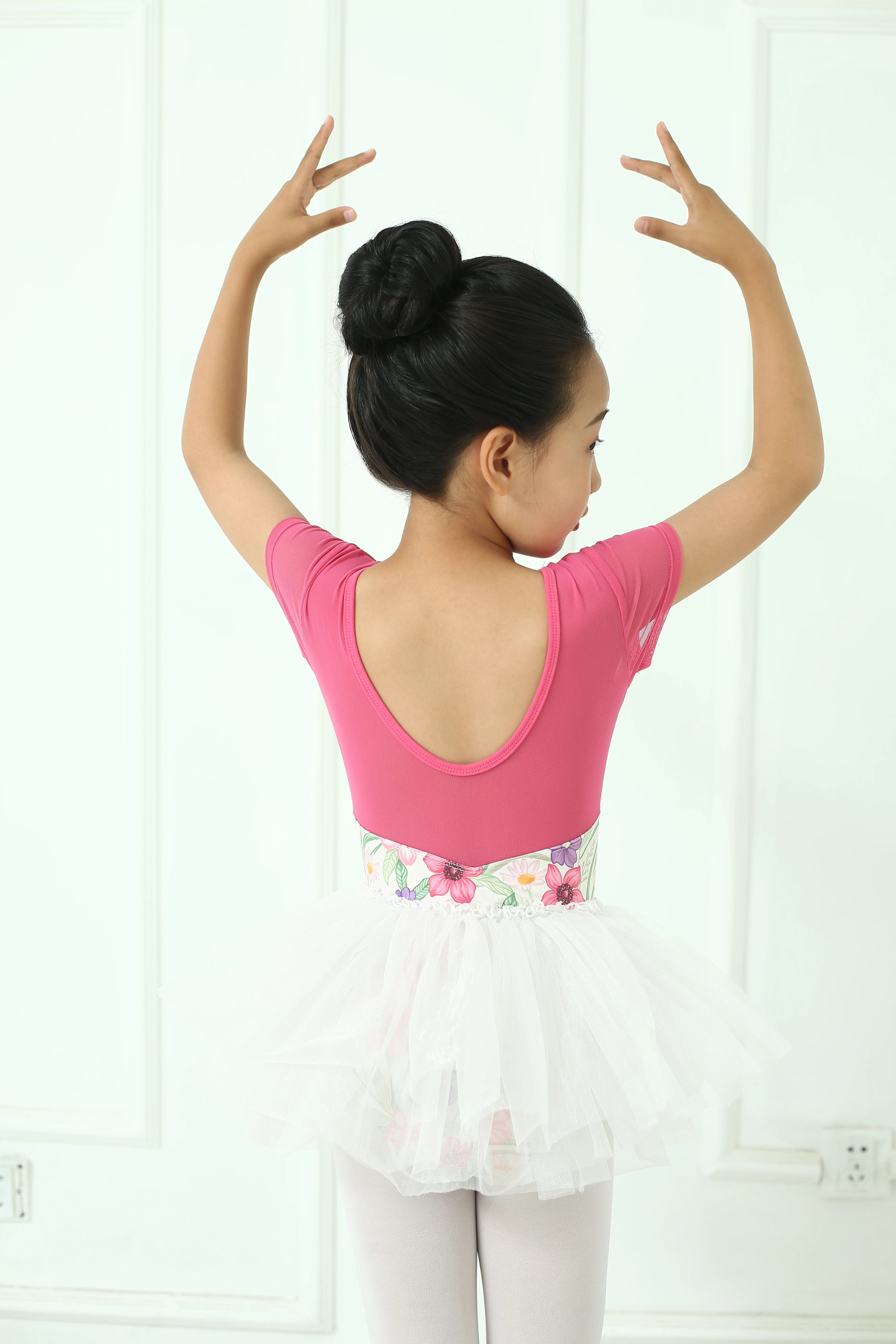 New Designs Leotards Long Sleeve High Quality Cotton Dance Girls Leotards