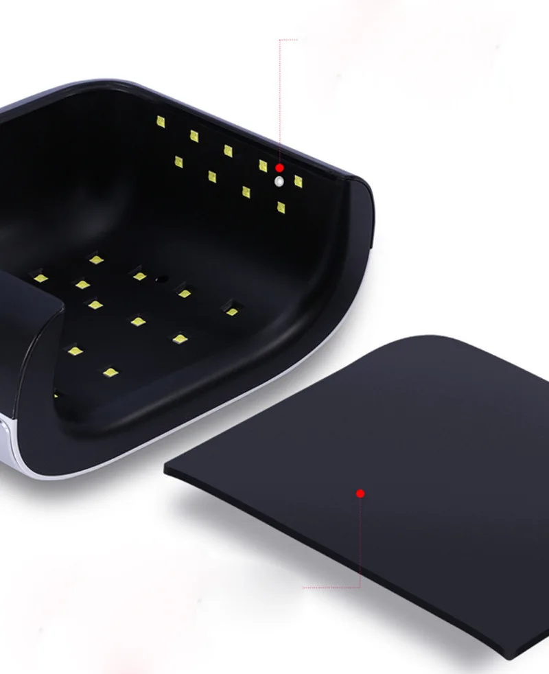 2022 Professional 48W SUN3 Smart Power 2.0 Timer Sensor UV LED Nail Lamp Synthetic full gel time control nail dryer