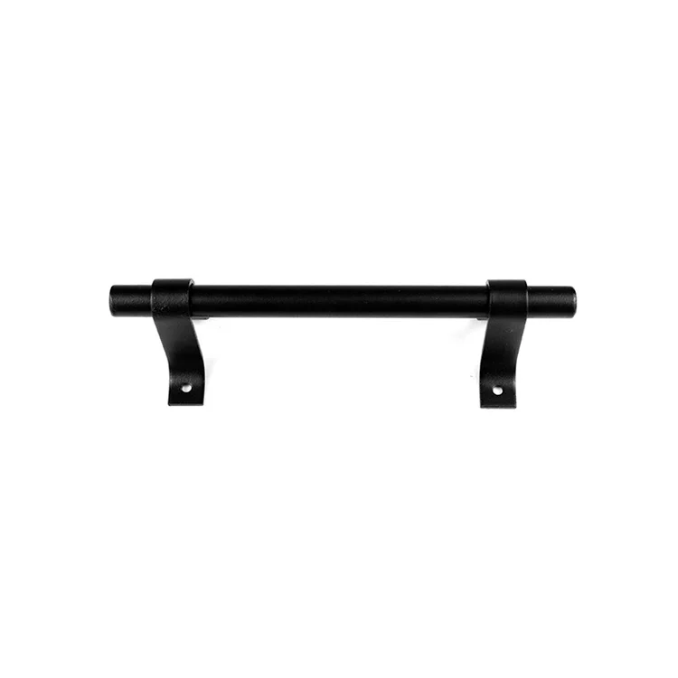 High Standard Black Barn Door Handle Odm Oem Carbon Steel Door Lever Handle