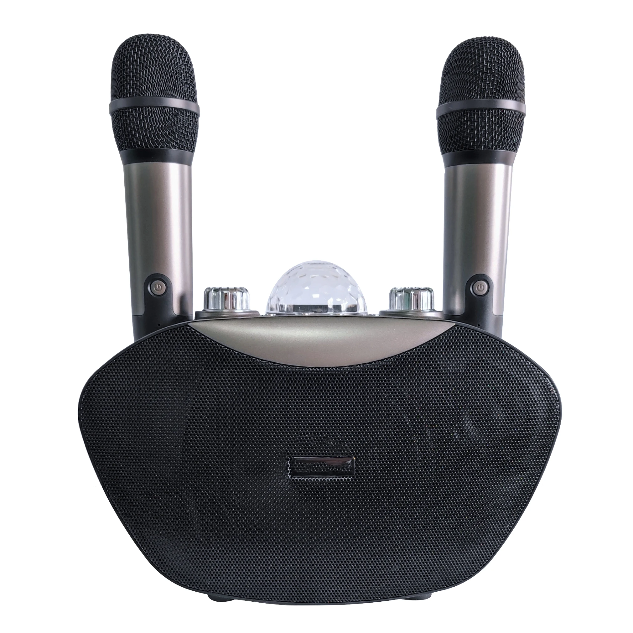 Wireless Karaoke Speaker With Double Microphone Home Party Wireless Subwoofer Karaoke