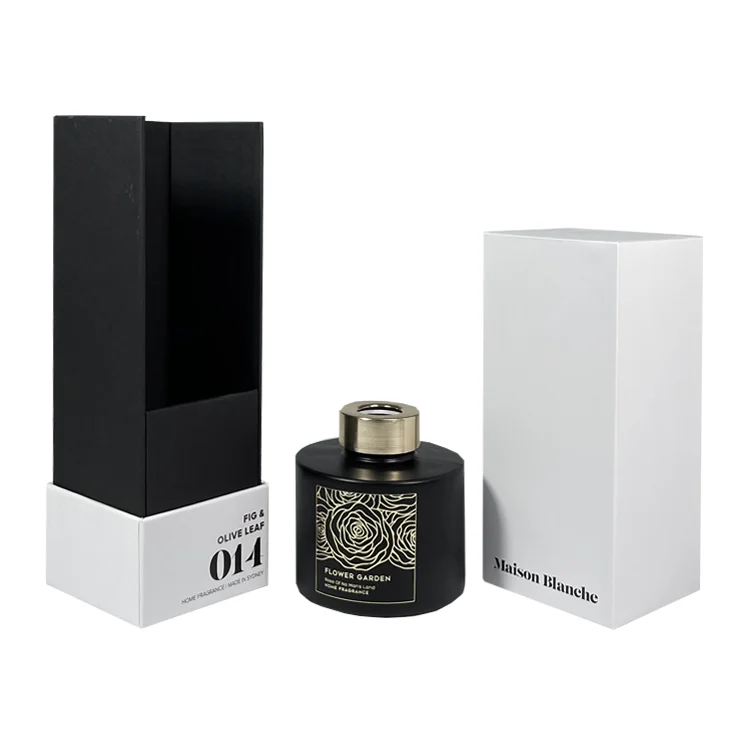 Custom Logo Luxury Drawer Empty Reed Diffuser Bottle Perfume Candle Packaging Gift Box