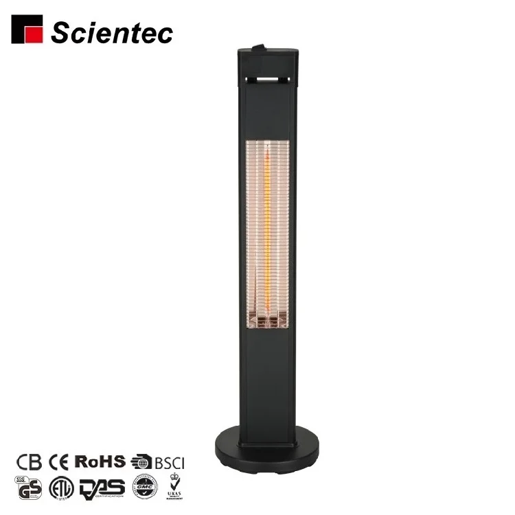 Scientec Portable Electric Heater Waterproof Floor Standing Outdoor Electric Heater