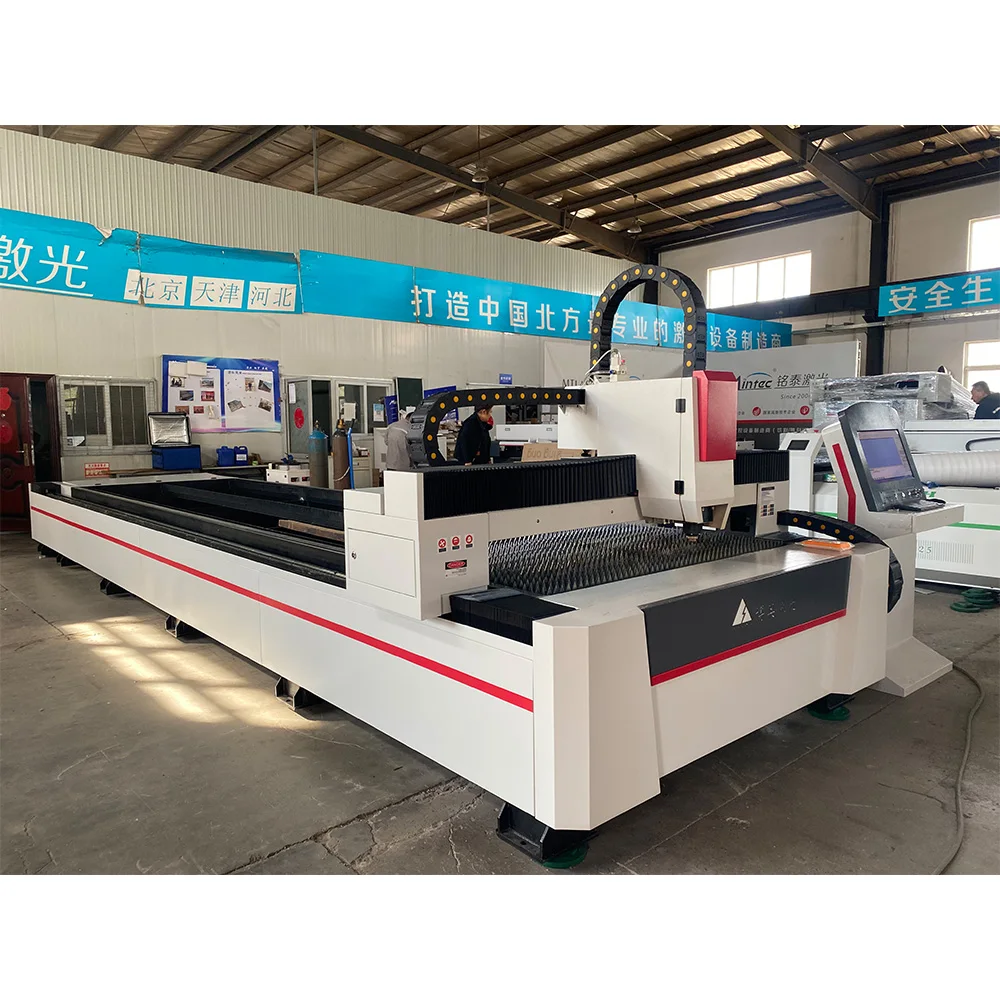 open type 3015 4020 laser cutter brass sheet metal carbon steel iron 5mm 10mm aluminum plate laser cutting machine 3kw 6kw 8kw