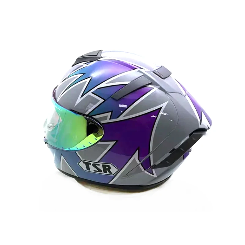 Chinese New Stock Arrival Electric Scooter Full Face Motorcycle Helmet With Double Layer Goggles For Superior Protection