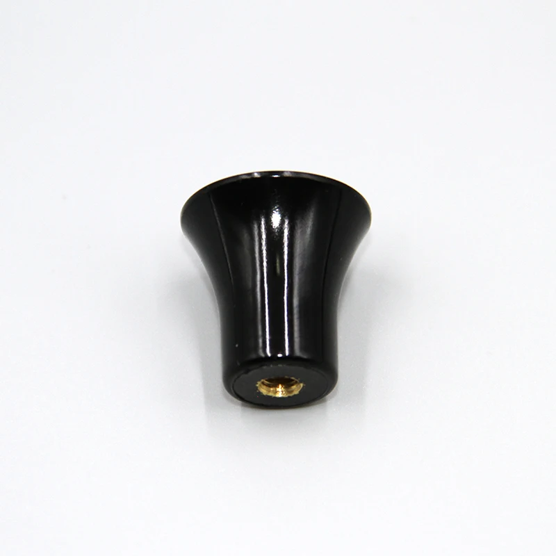 HZ.102001 black phenolic round head cabinet handle plastic switch control knob