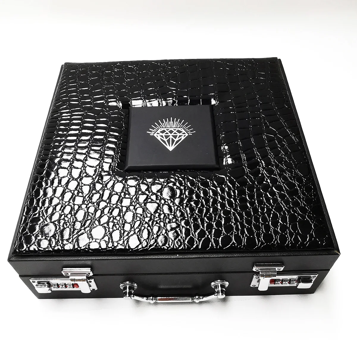 New Fashion Organizer Black Gift Box Jewelry Leatherette Packaging Boxes From China