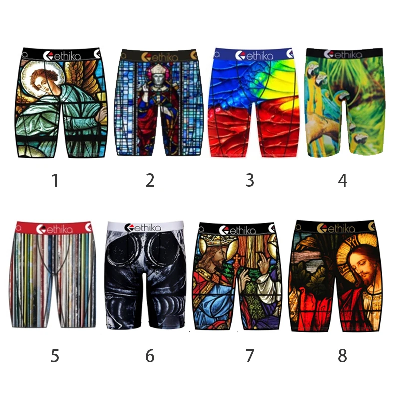 
Комплект мужского нижнего белья ethika 2020, спортивные удобные трусы-боксеры, шорты 
