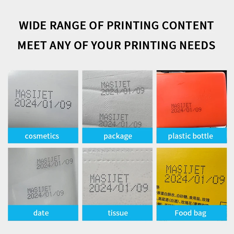 Full Color mini Hand held Printer Portable Mini Multifunctional Smart Handheld Card Inkjet Printer