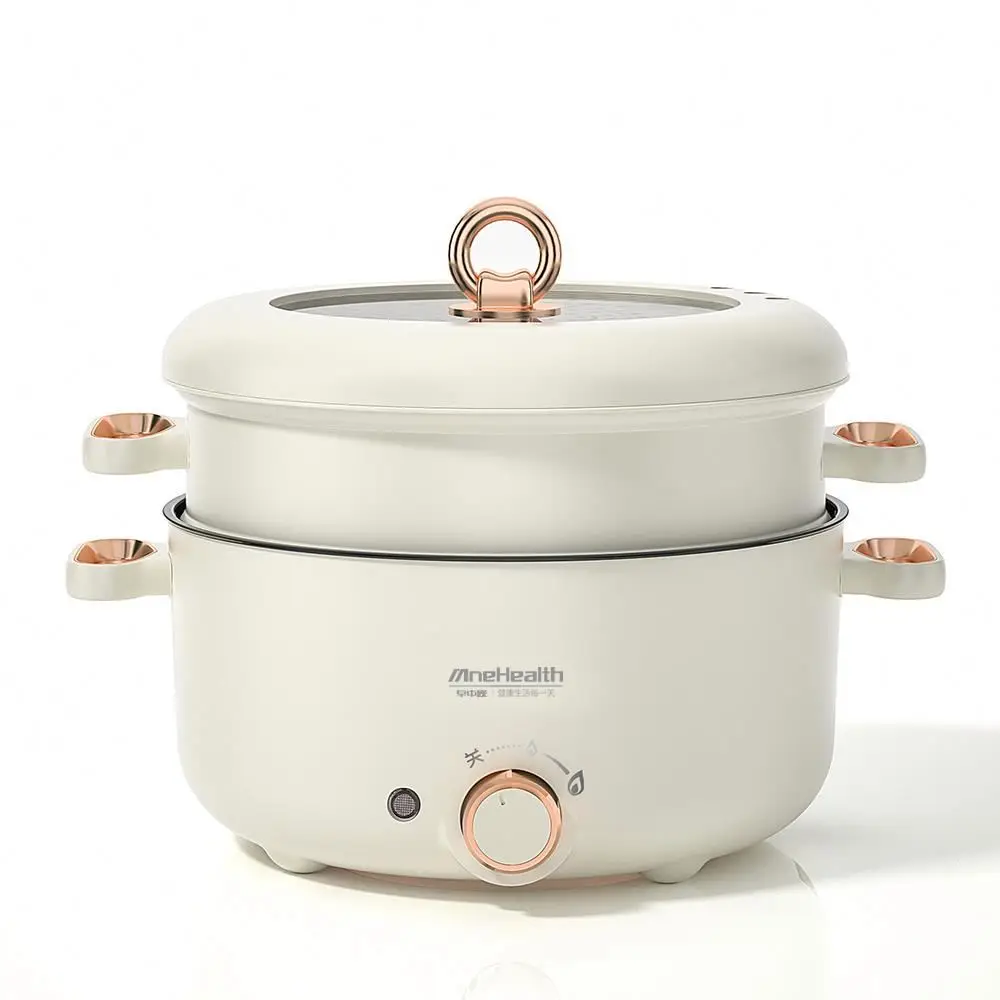 Multifunction Hot Skillet Multi Noodle Mini Multi-Cooker Multi-Function Purpose Portable Multifunctional Electric Cooking Pot