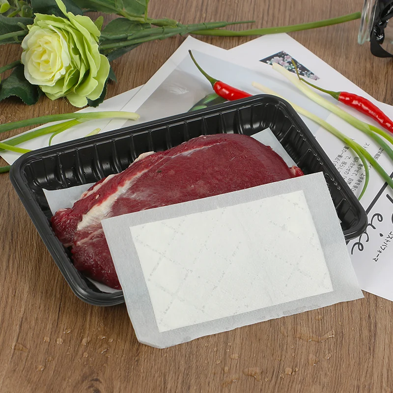 Food Grade Absorbent High Quality Fresh Tray Pad For Meat