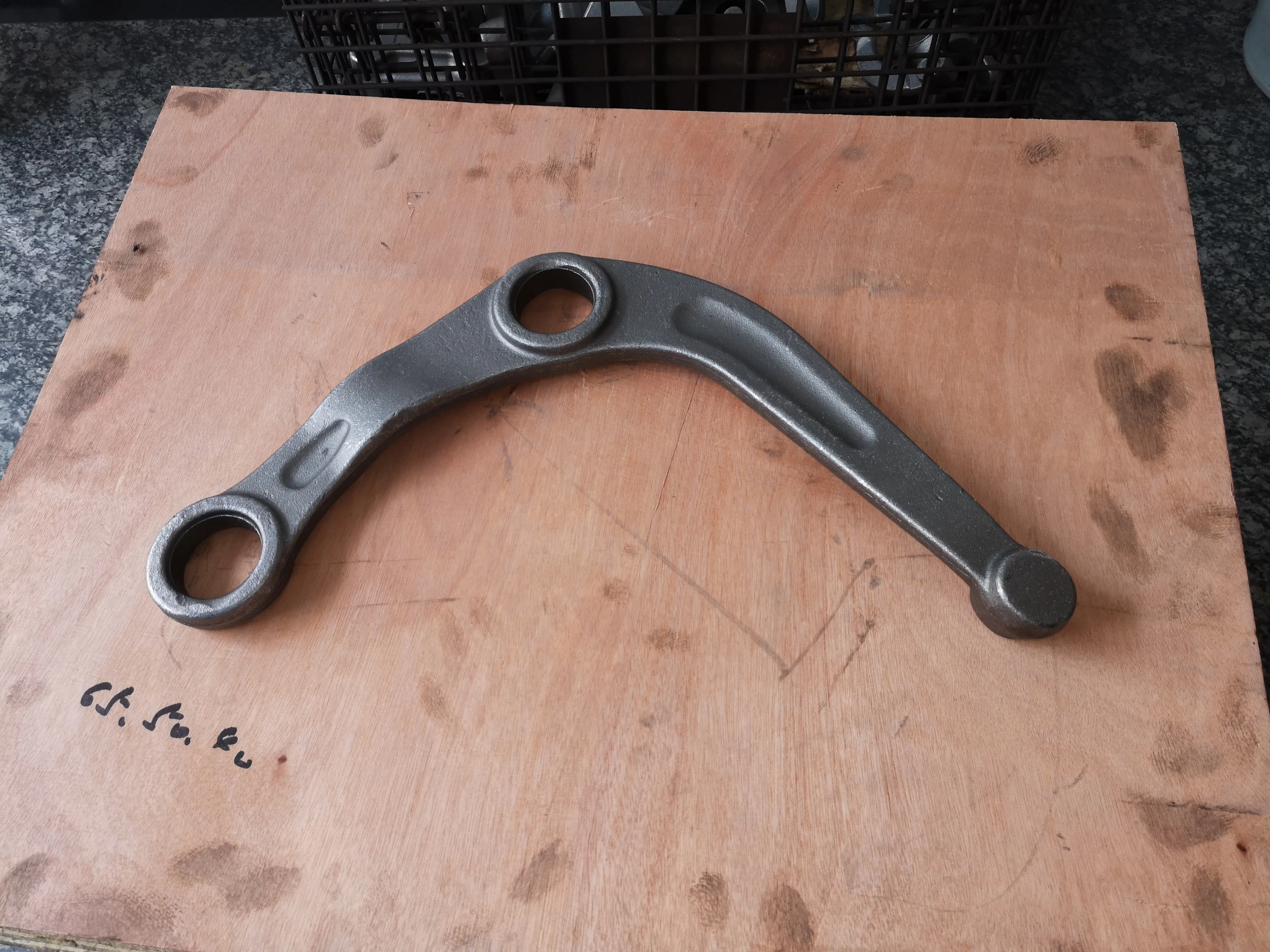 Customized Suspension Control Arm  Alloy Steel Forged Drum Carbon and Alloy Steel Forging Services for Machinery Applications