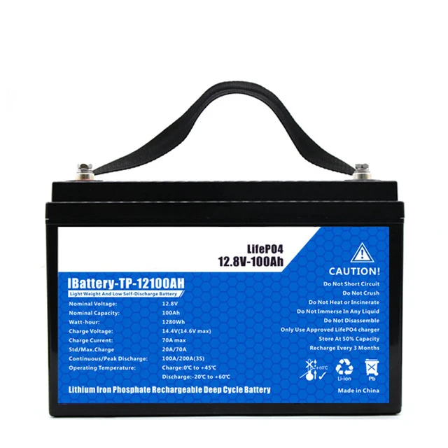 Lithium Iron Phosphate Lifepo4 Battery Pack 24v 200ah With BMS For Solar System