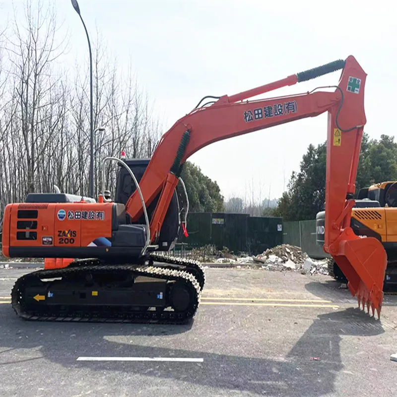 Экскаваторы ZAXIS210 в отличном состоянии японские 2021 годовые сельскохозяйственные работы ZX210 Гусеничные экскаваторы