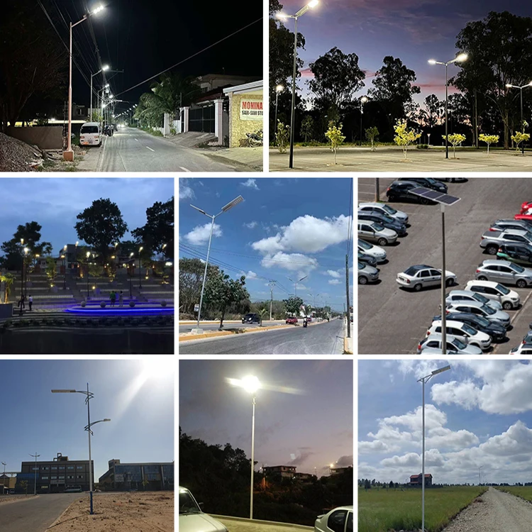 Spot Inventory Control SMD Waterproof Road 50W 100W 150W 200W 250W Integration All In One Led Solar Street Light