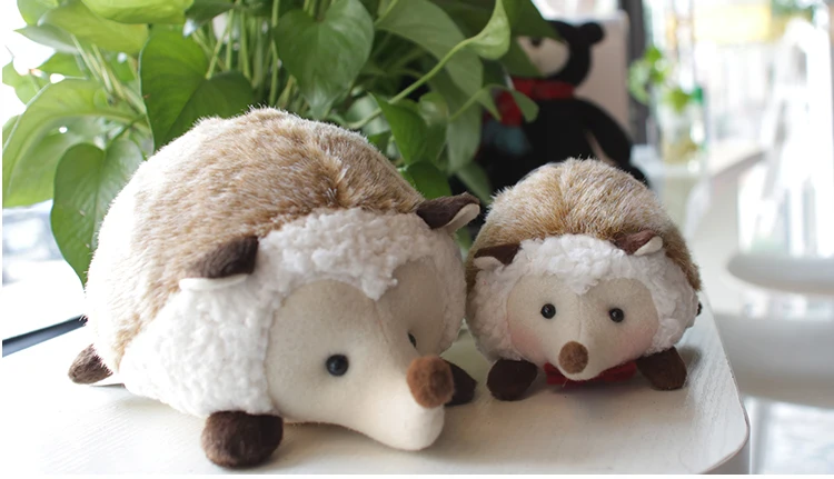 Furniture crafts Small hedgehog plush doll small throw pillow home decoration
