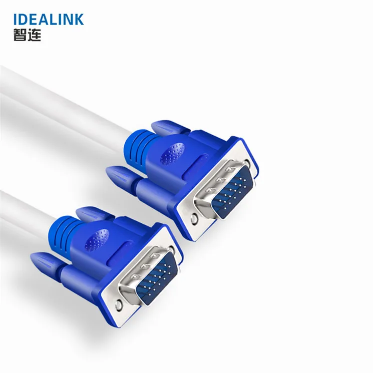 Oem Добро пожаловать 15 м vga 15pin мужчинами ПК мониторы ТВ проектор кабель 34 vga кабель