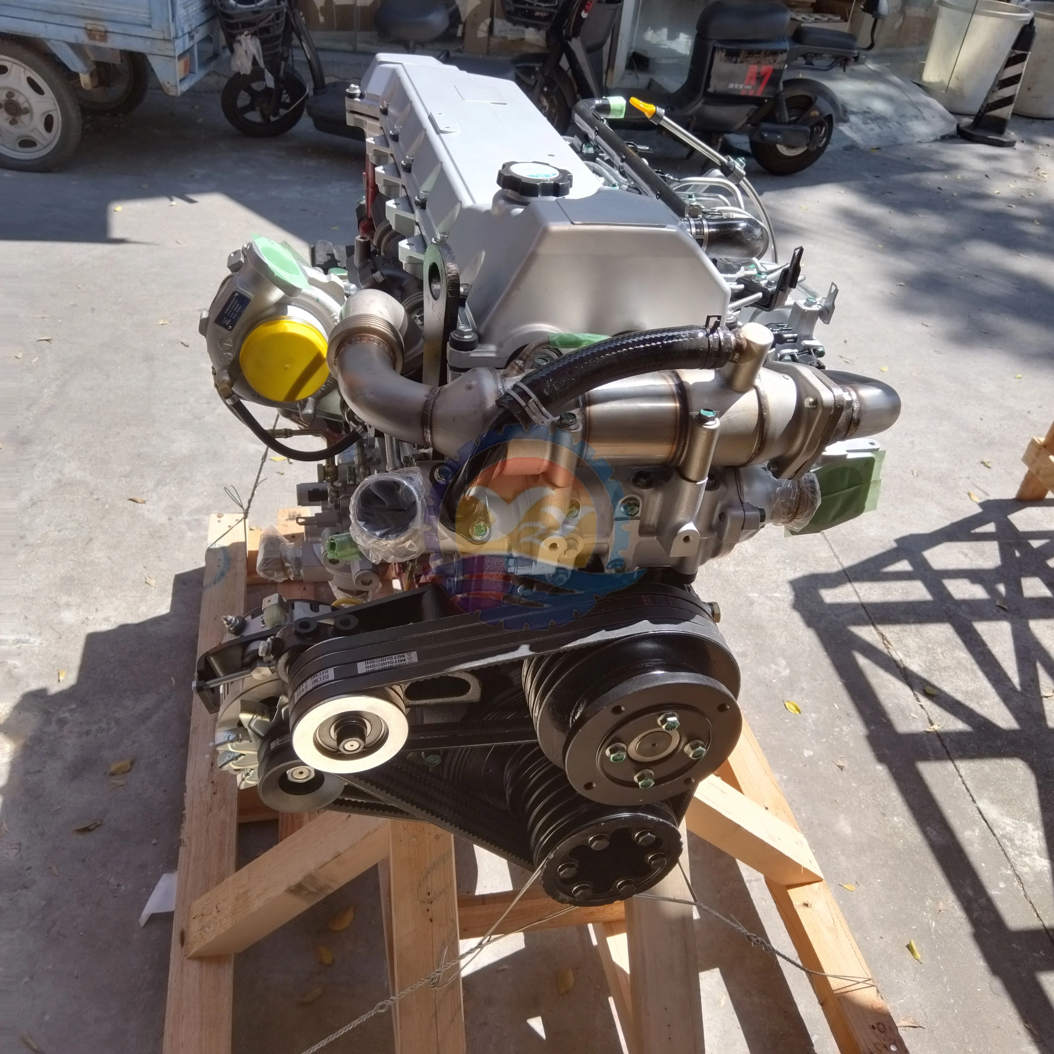 For Hino J08E Engine Diesel Motor SK330-8 Excavator Parts Engine Motor J08E-TM Complete Engine Assembly
