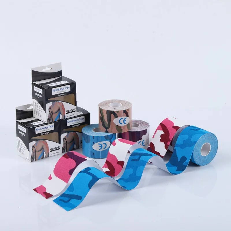 Customization Kinesiology Tape Cotton Athmedic Adhesive Court Zinc Oxid Rigid Sponge Athletic Strapping Sports Tape