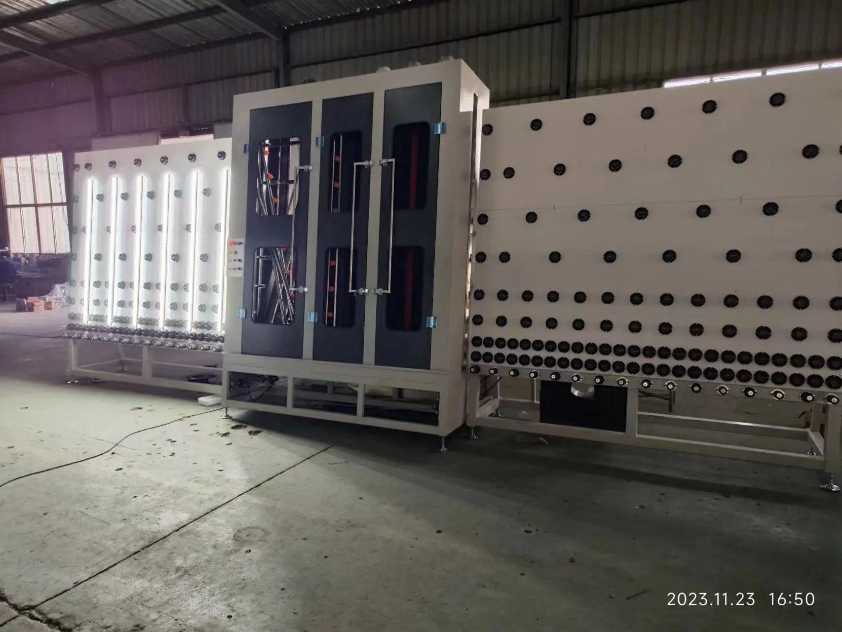 High End Automatic Vertical Glass Cleaning Machine Glass Washing and Drying Machine Glass Washing Machine