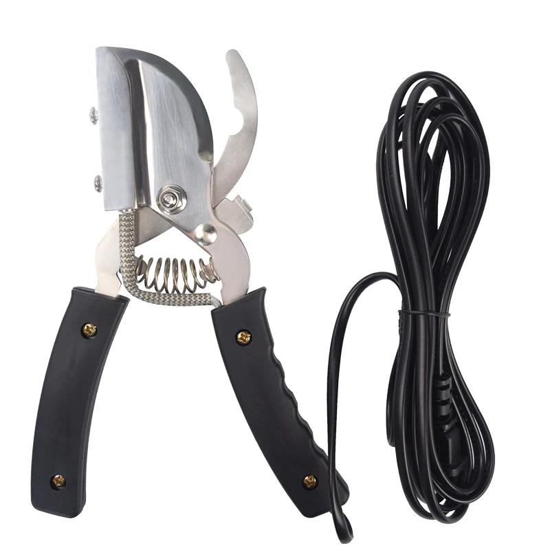 High Quality Veterinary Instrument Bloodless Electric Heating Pig Tail Cutter /Tool for Piglet/swine/sheep/goat