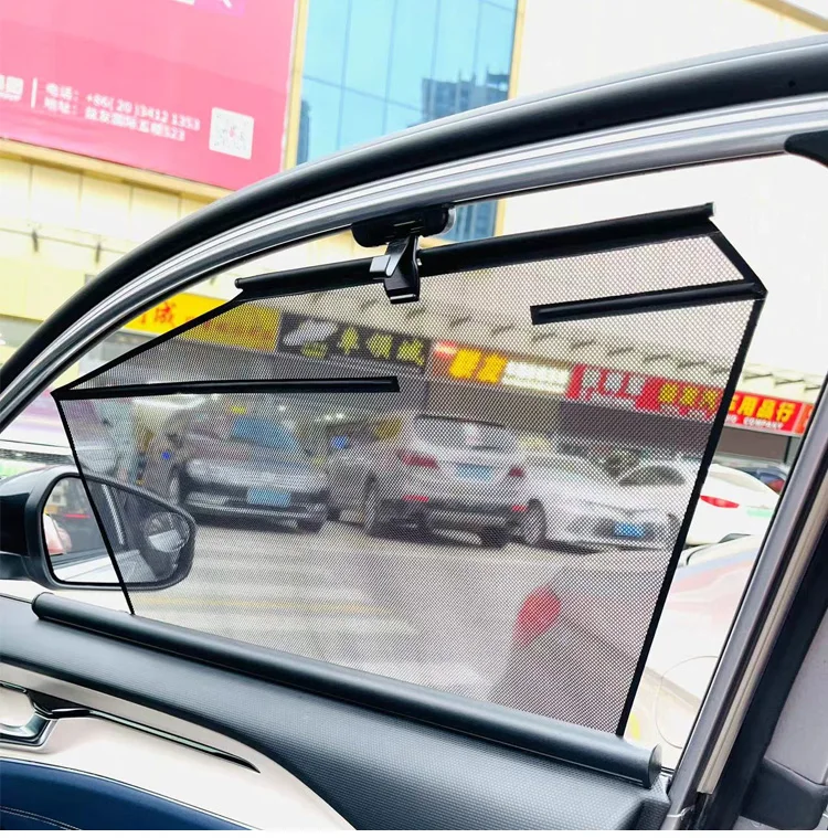 Factory Directly Car Sunshade Sun Protector Roller Sun shade Retractable Window Curtain Customized For Honda Jazz/FIT GE GK GD