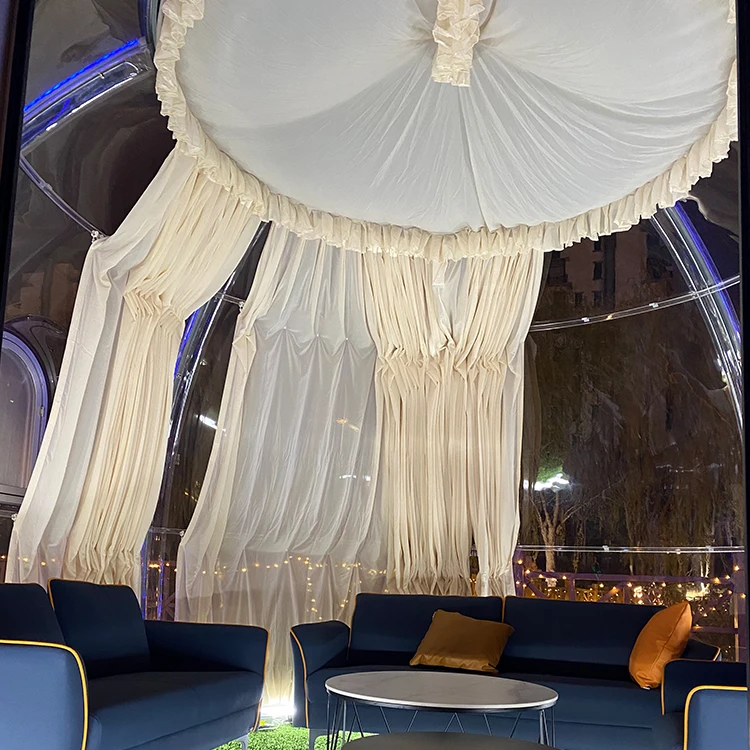 Best Selling Luxury Hotel Camping Outdoor Glamping Dome Tent Geodesic Dome Clear Dome house