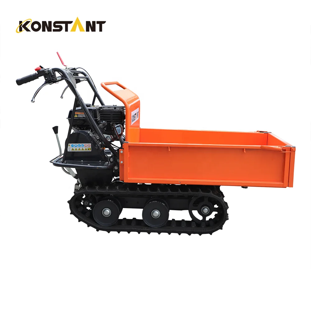 Fast delivery agriculture using unleaded petrol multifunzione crawler truck dumper mini transporter