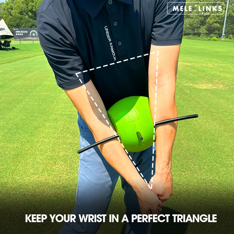 The Connector Golf Training Aid Golf Training Aids Simple putting green and effective training tools Wrist Position Connector