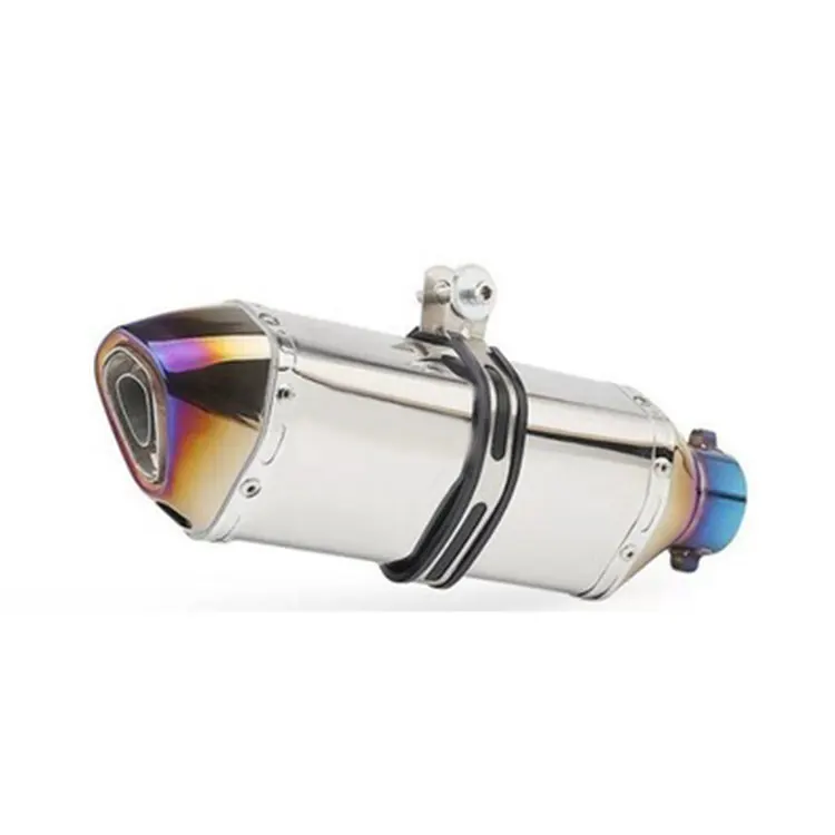 Manufacturer direct sales 2021 Universal Stainless Steel Large displacement 100-800 Muffler Exhaust Pipe