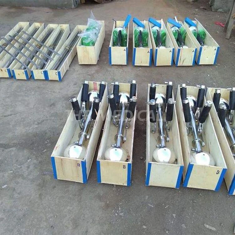 THR-LD003 Funeral Products Coffin Stainless steel Funeral Casket Lowering Device