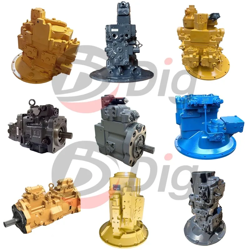 Hydraulic Pump 708-1T-00710 708-1T-01711 708-1T-04740 For Komatsu FD35 FD40 Forklift