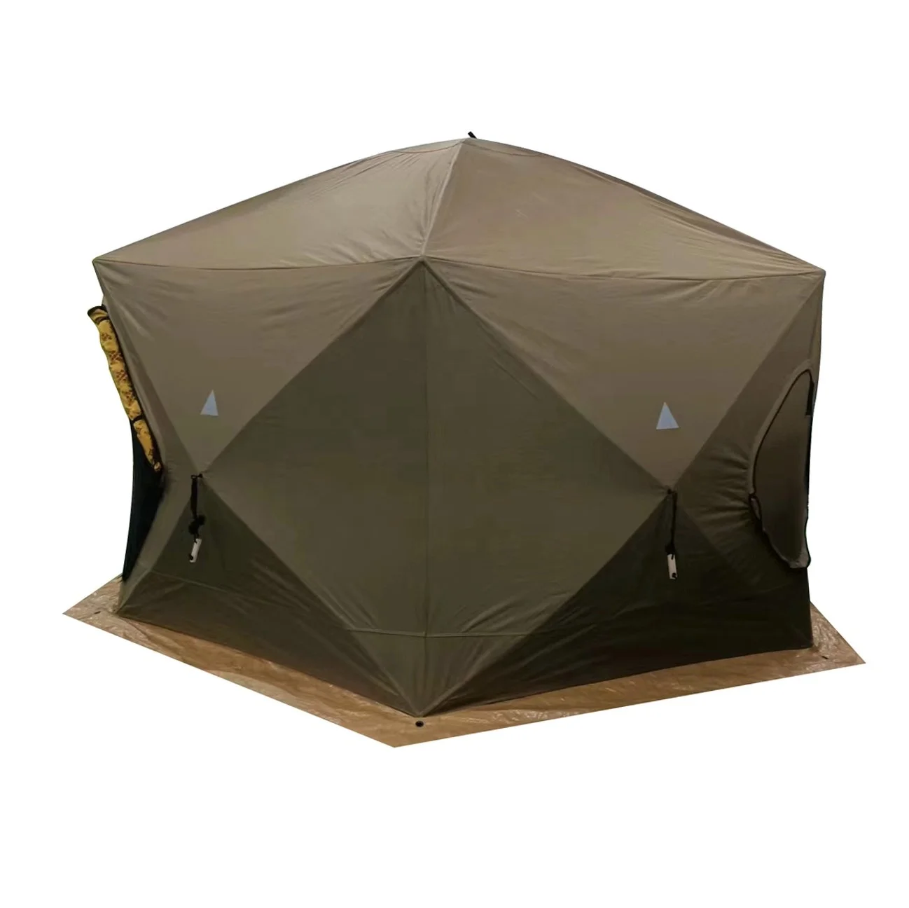 Customized  5-6 Person 4 Season Double Layers Arabian desert middle-east hexagon tent