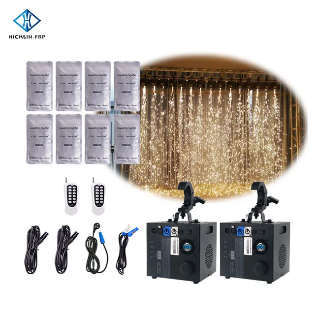Ice Waterfall Fireworks Spark Machine Cold Pyro Water Fall Cold Spark Machine