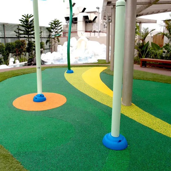 Wet Pour in Place Epdm Rubber Colored Flooring Surface FN an 22071808