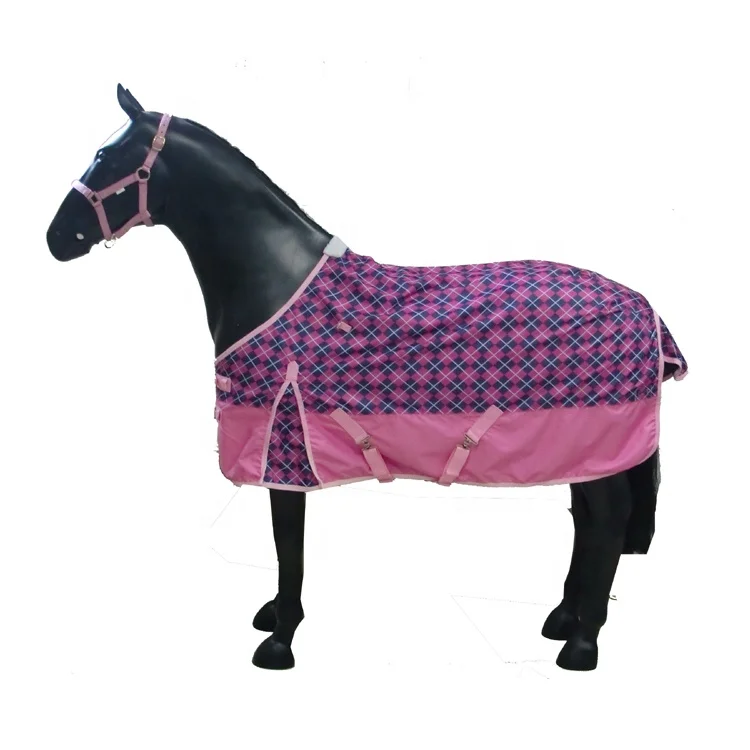 Factory Directly Custom Design Winter Horse Rugs Equestrian Waterproof Breathable Pattern Horse Blankets