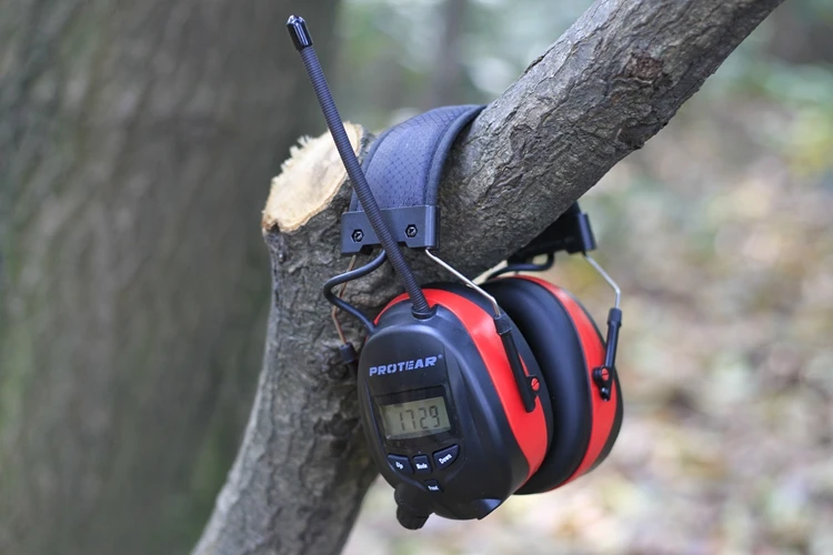 Bluetooths headset FM/AM Radio safety Ear muffs noise cancelling electronic hearing protection