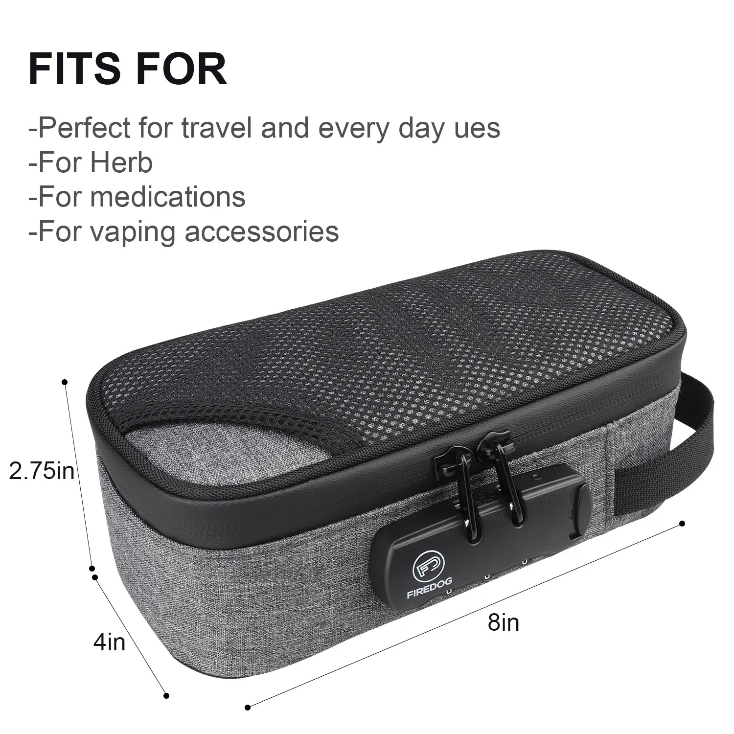 
Smell Proof Stash Bag Odorless Travel Storage Case carbon lined smell proof bag 