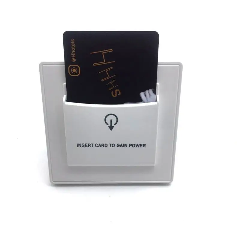 Smart Card Star Hotel Rooms To Gain Power Saving Switch  M1 Card Insert For Power Switch