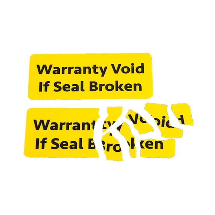 
Die Cut Eggshell Label Sticker Security VOID Sticker Warranty Round Sticker Seal 