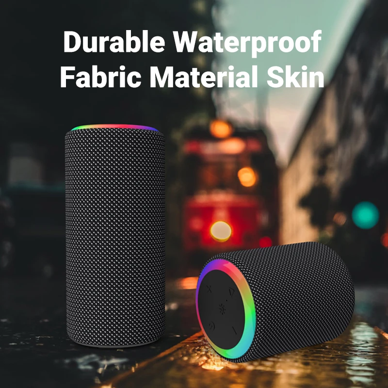 2023 Mini Portable Karaoke Speaker with Wireless Mic USB Communication and Bluetooth Dual Microphone Feature