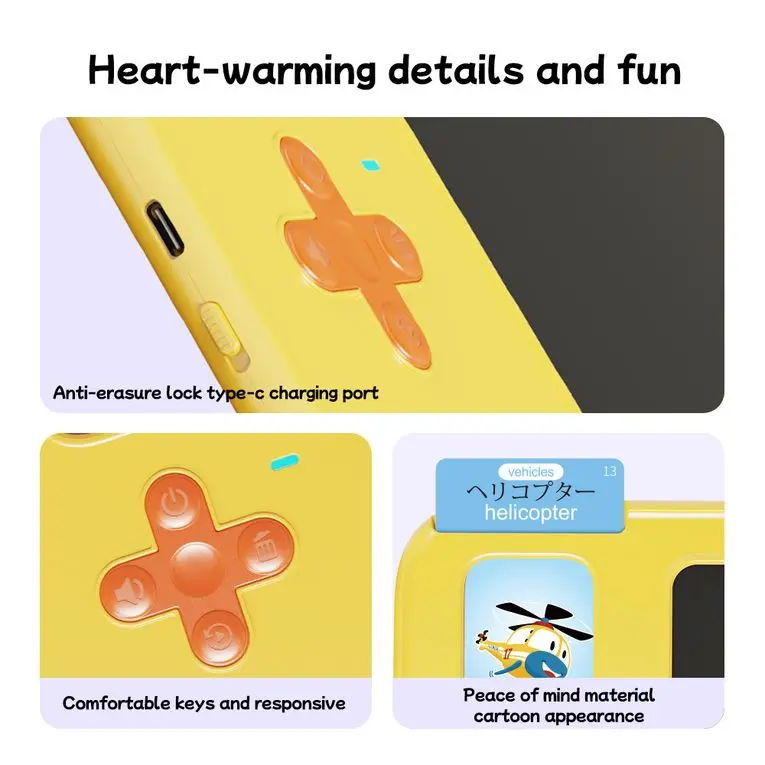 Kids Foldable Learning Tower Building Block Robot Programming Toys Talking Cards Lcd Writing Tablet Learning Machine