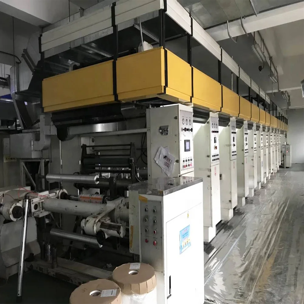 Used Computerized Register rotogravure printing machine