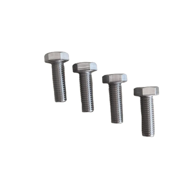 Hex Bolt DIN931 Galvanized Stainless Steel Head and