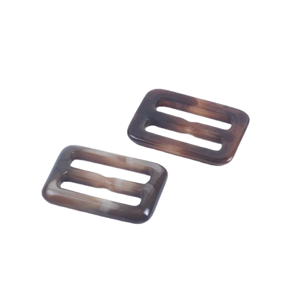 Custom Resin Adjustable Buckle for Coat  Waist Buckle    KR50042 44