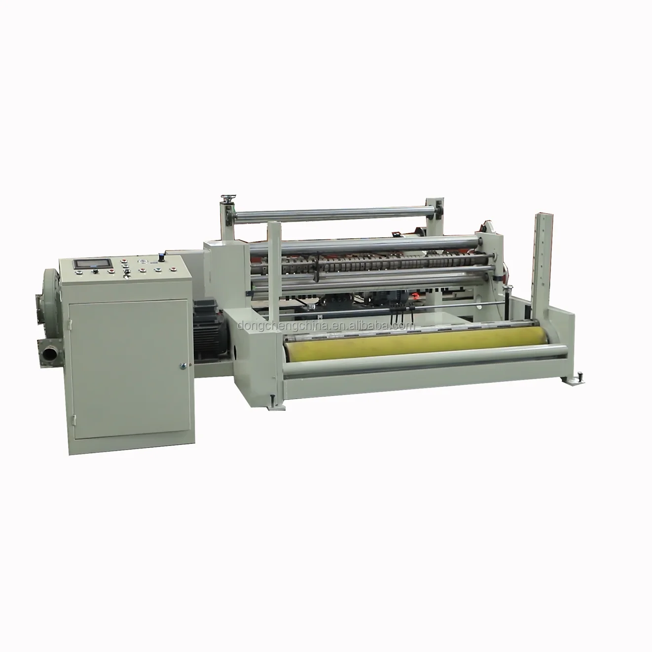Kraft paper roll slitter re-winder paper roll Slitting Rewinding machine