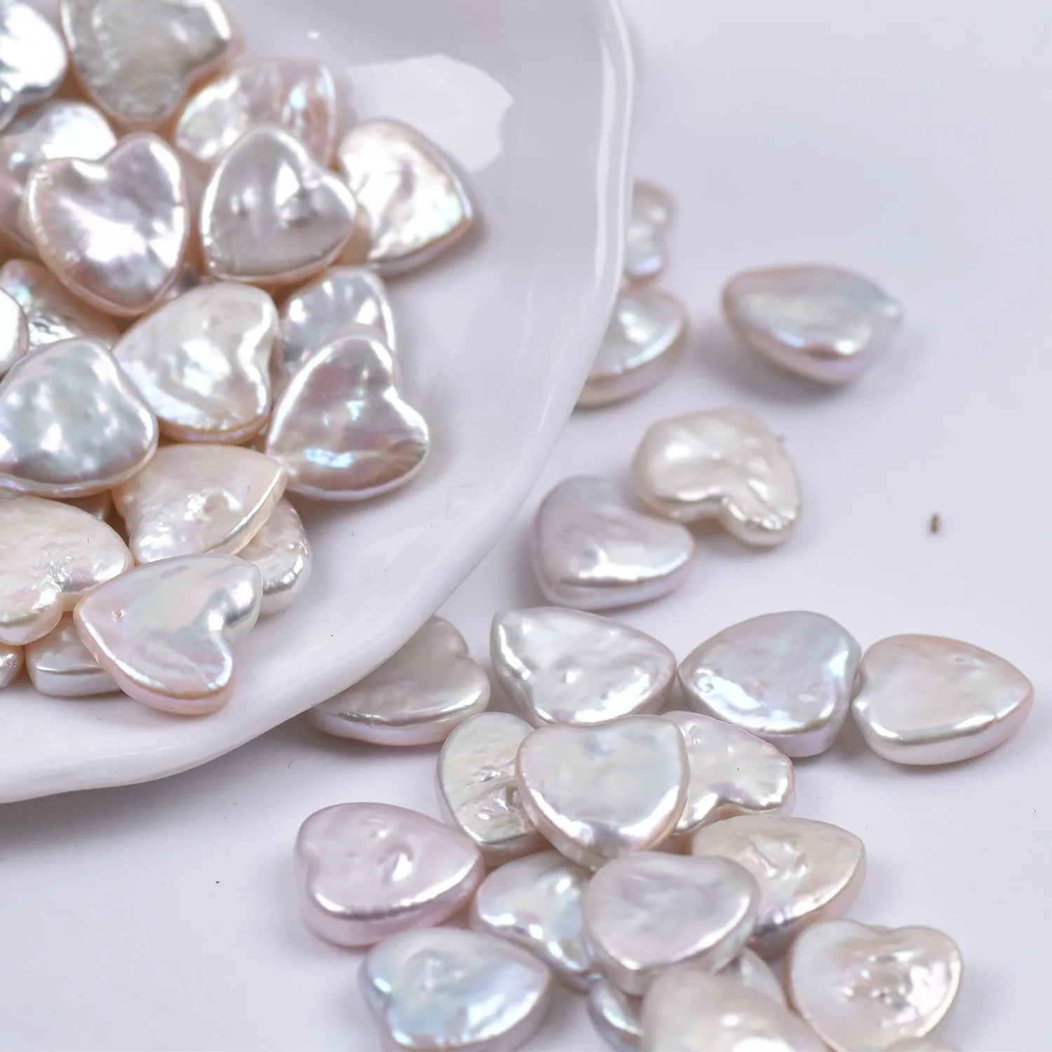 9-11mm DIY jewelry pendant necklace heart natural loose freshwater pearls wholesale baroque pearls for jewelry making