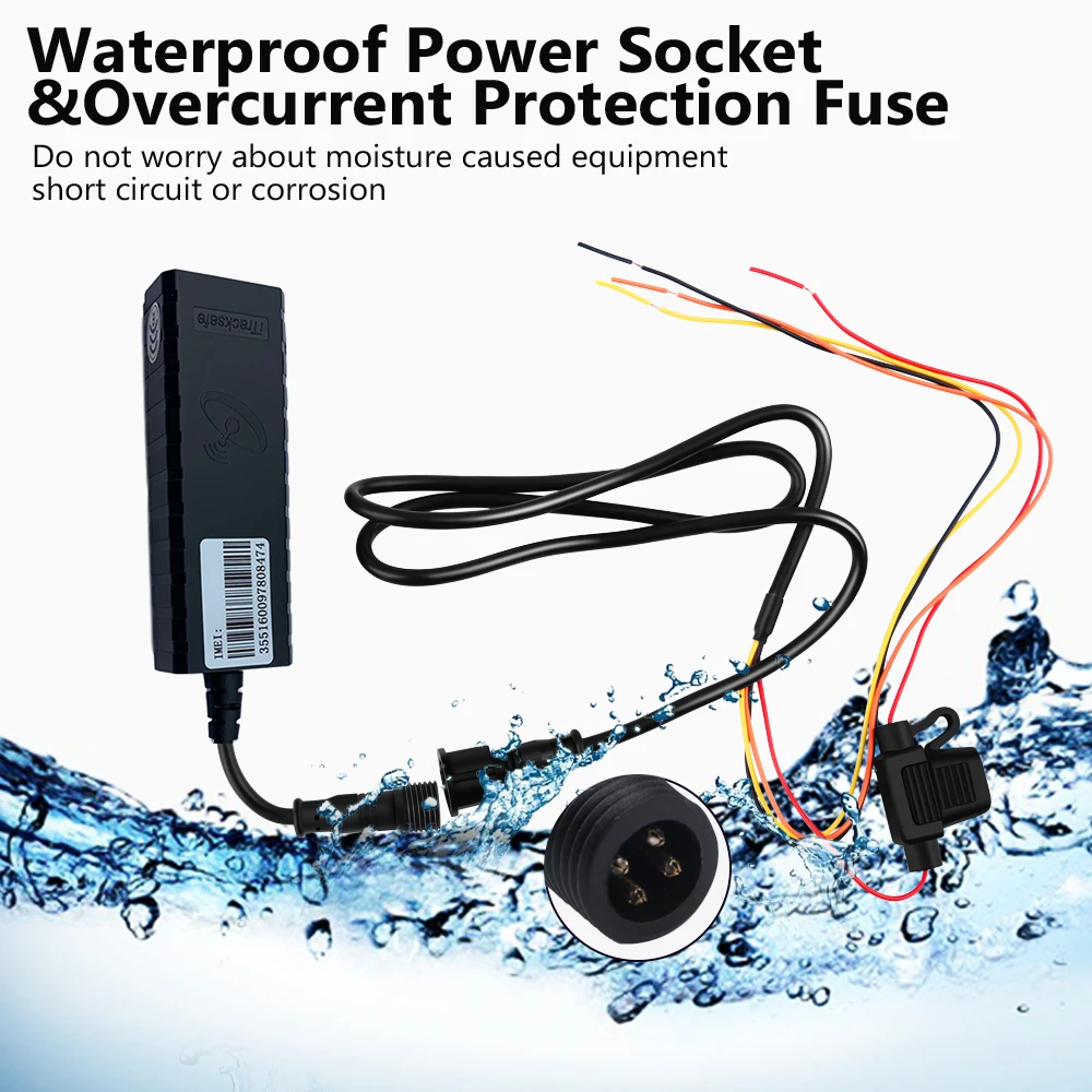 iTracksafe power cut off alarm vehicle gps device car tracker