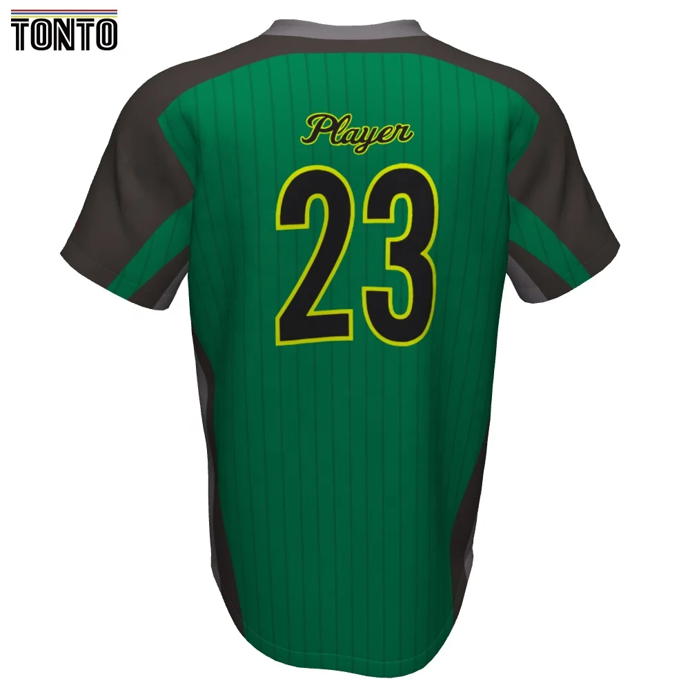 v neck slim fit fashion baseball jersey