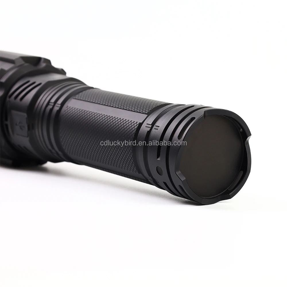 Bright 15000lm Super Strong 100W Telescopic Zoom LED Flashlight with 7 modes 36 Core XHP360 IPX6 Waterproof Torch Light