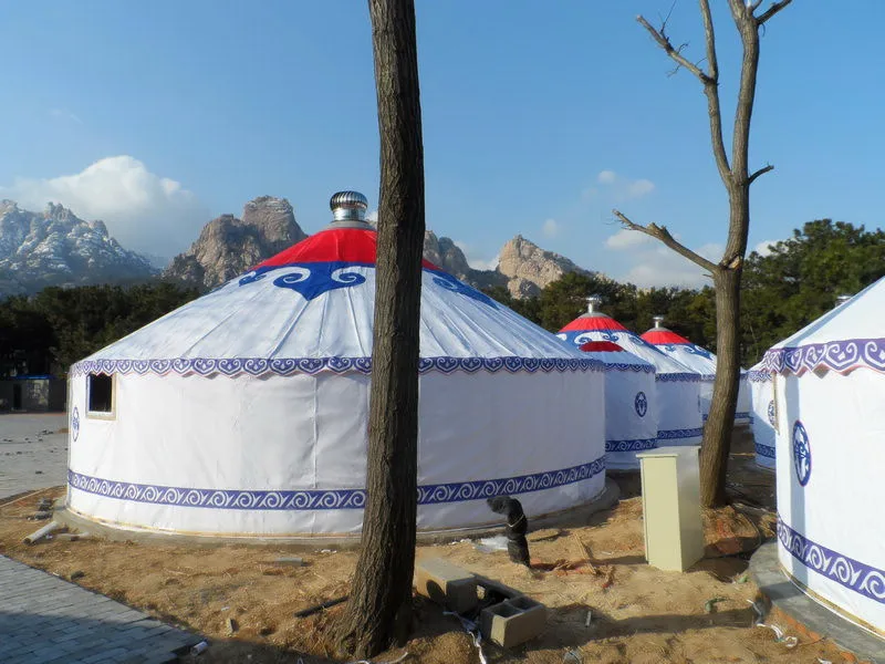 50 square meters luxury yurt tent